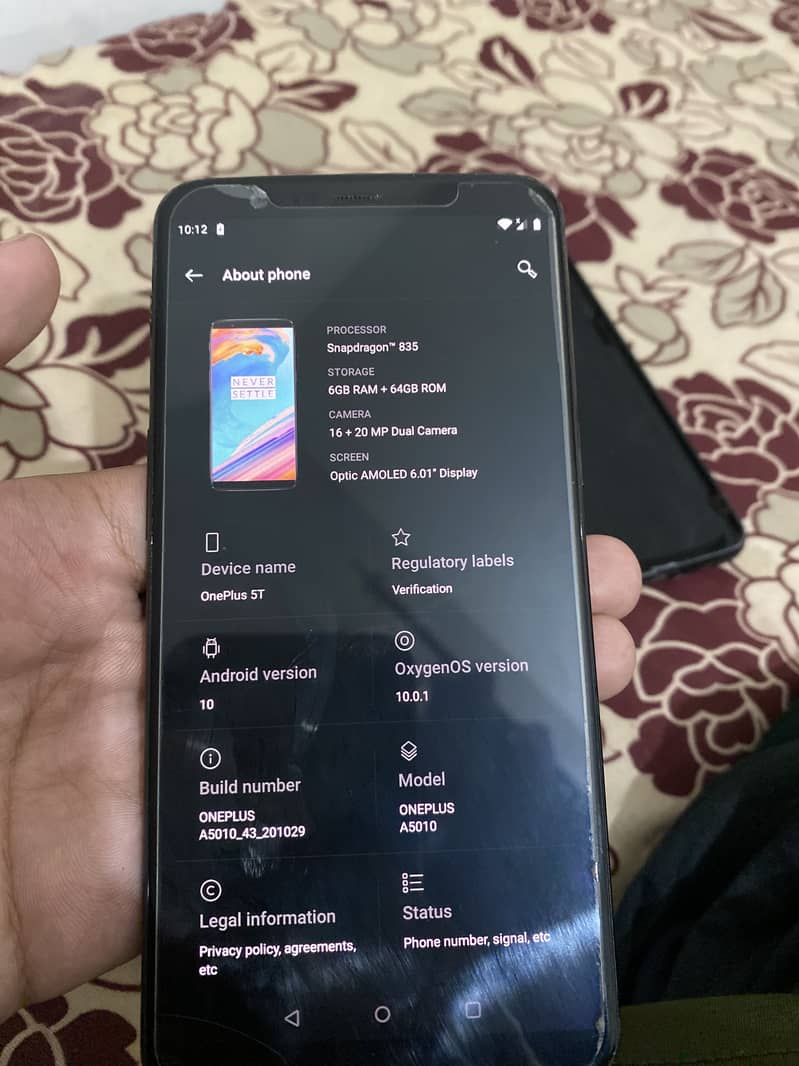 One Plus 5T 1