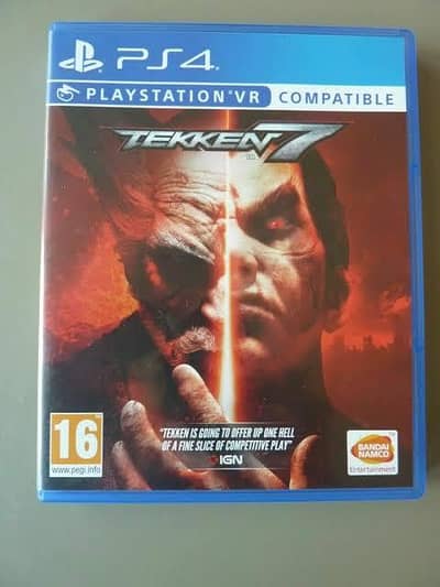 Tekken 7 ps4 VR cd