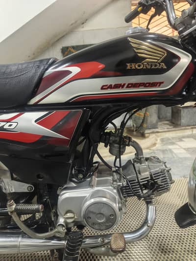 Honda CD 70 2025 Model | Karachi Registered