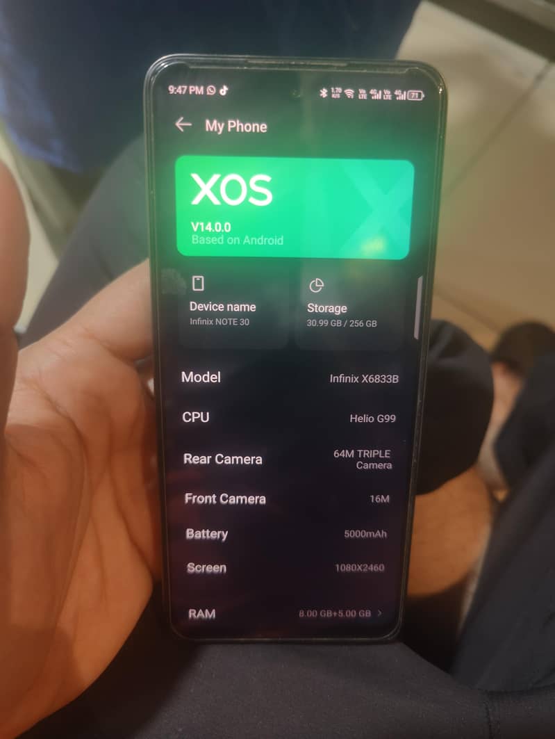 Infinix note 30 5