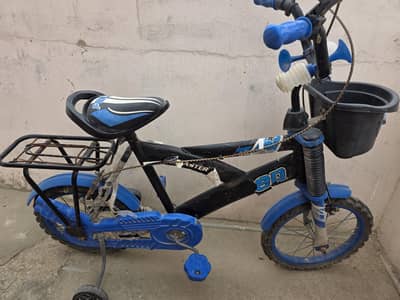 kids bicycle n slide for sell