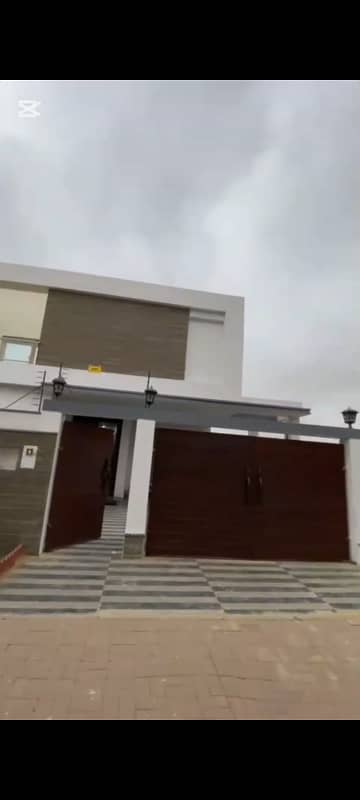 Precinct 4 500sq. y brand new Designer villa available for sale 03135549217