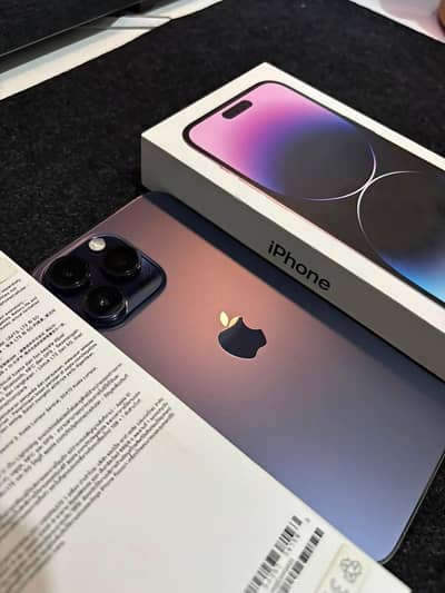 Apple iPhone 14 Pro Max PTA Approved Deep Purple 256GB Urgent Sale