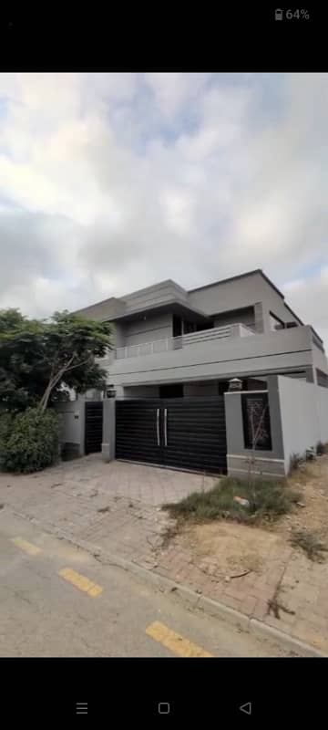 Precinct 9 Hill 500sq. y brand new villa available for sale 03135549217