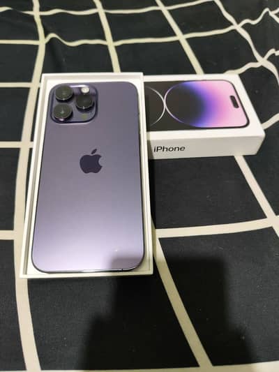 Apple iPhone 14 Pro Max PTA Approved Deep Purple 256GB Urgent Sale