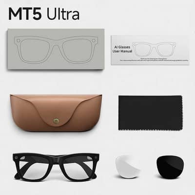 AI Glasses MT5 Ultra Smart Glasses with Camera AI Glasses Lahore