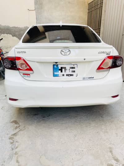Toyota Corolla XLI 2012