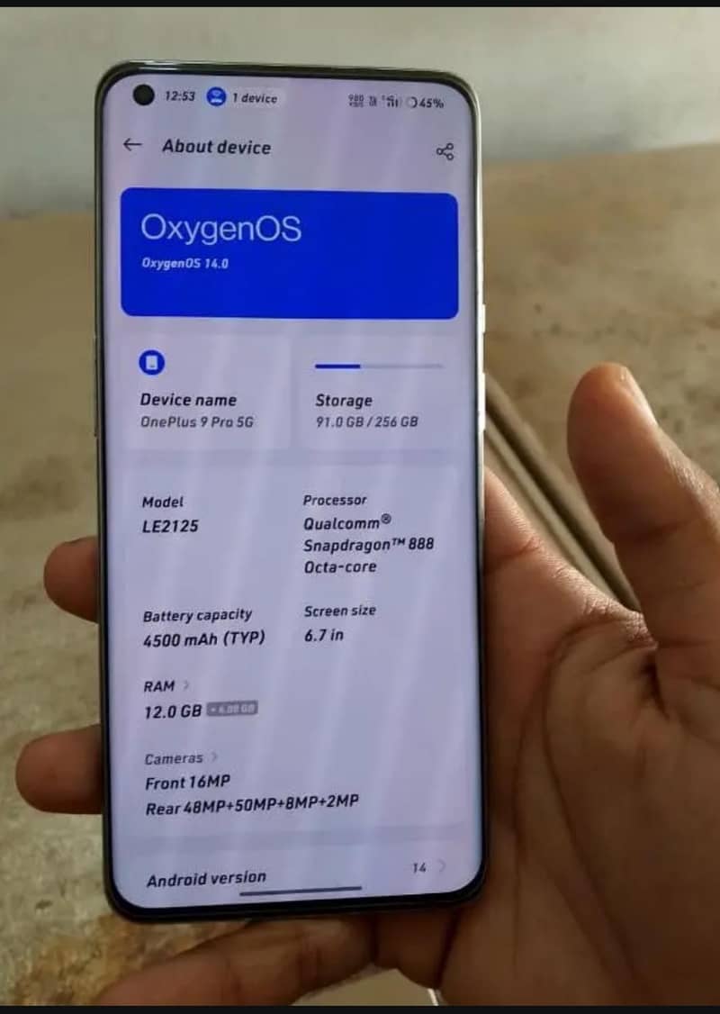 One Plus 9 Pro 1