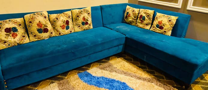 L shape sofa