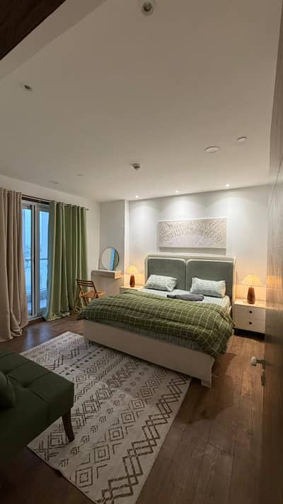 Furnished 1-Bed Apartment | Park Facing | Ground Floor | Penta Square DHA Phase 5
