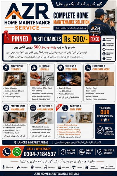 AZR Home Maintenance Services lahor