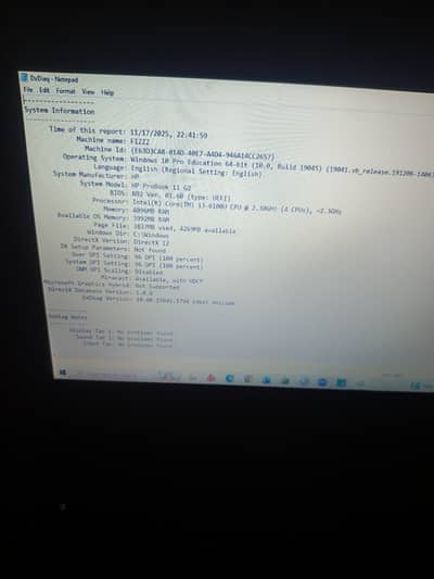 HP Probook i3 6th Generation used for sell