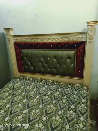 Complete Bed Set with 2 Side Tables + Dressing Table + Wardrobe Nice.