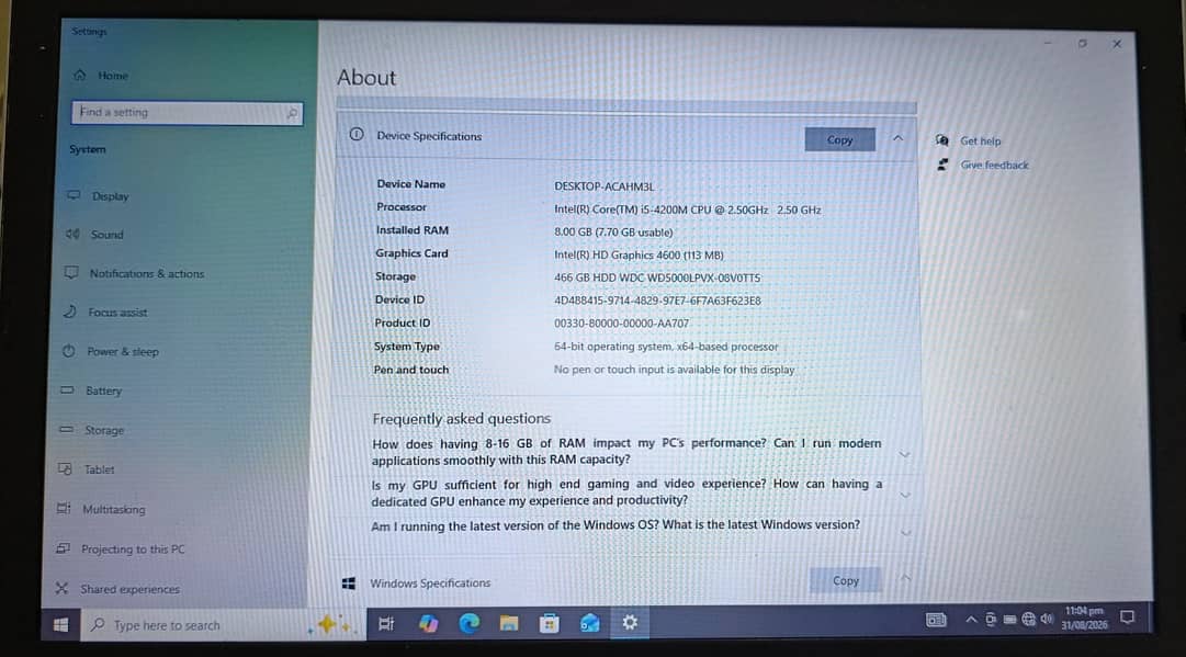 Lenovo Thinkpad E540 3