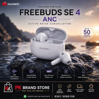 Huawei FreeBuds SE 4, Active Noise Cancellation (ANC)