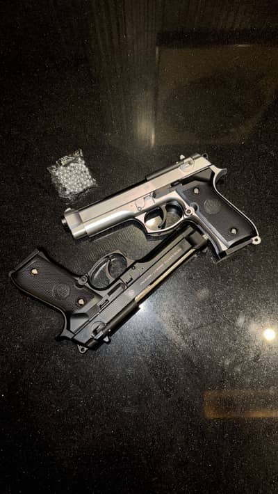 Metal Gun Metal Toy Gun Soft Bullet Heavy Weight