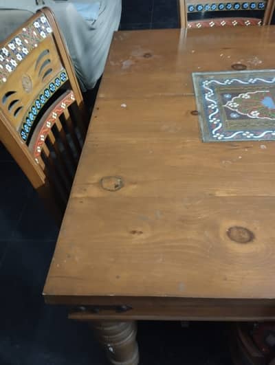 8 seater Dining table with chairs