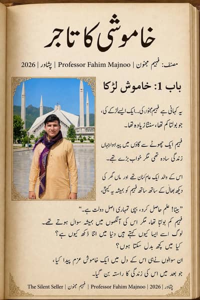 خاموشی کا تاجر | The Silent Seller - Professor Fahim Majnoo