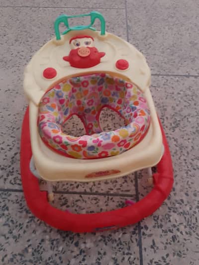 Baby walker & carrycot for sale