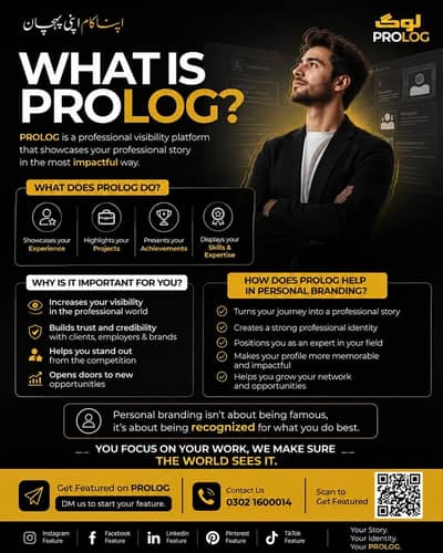 Personal Branding | Professional Profile Promotion & Feature – PROLOG