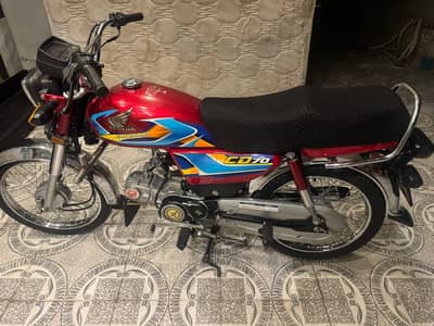 honda cd 70 in brand new condition