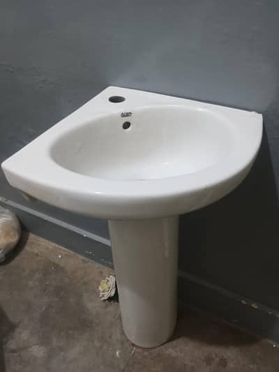 wash basin corner