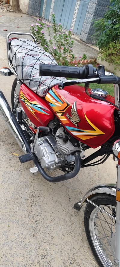 Honda CG 125 2026 4month Karachi number
