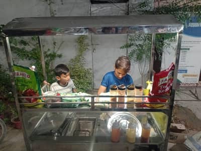 Stainless Steel Fries Counter for Rent