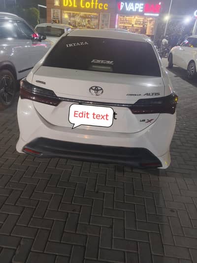 Toyota Corolla Altis 2021