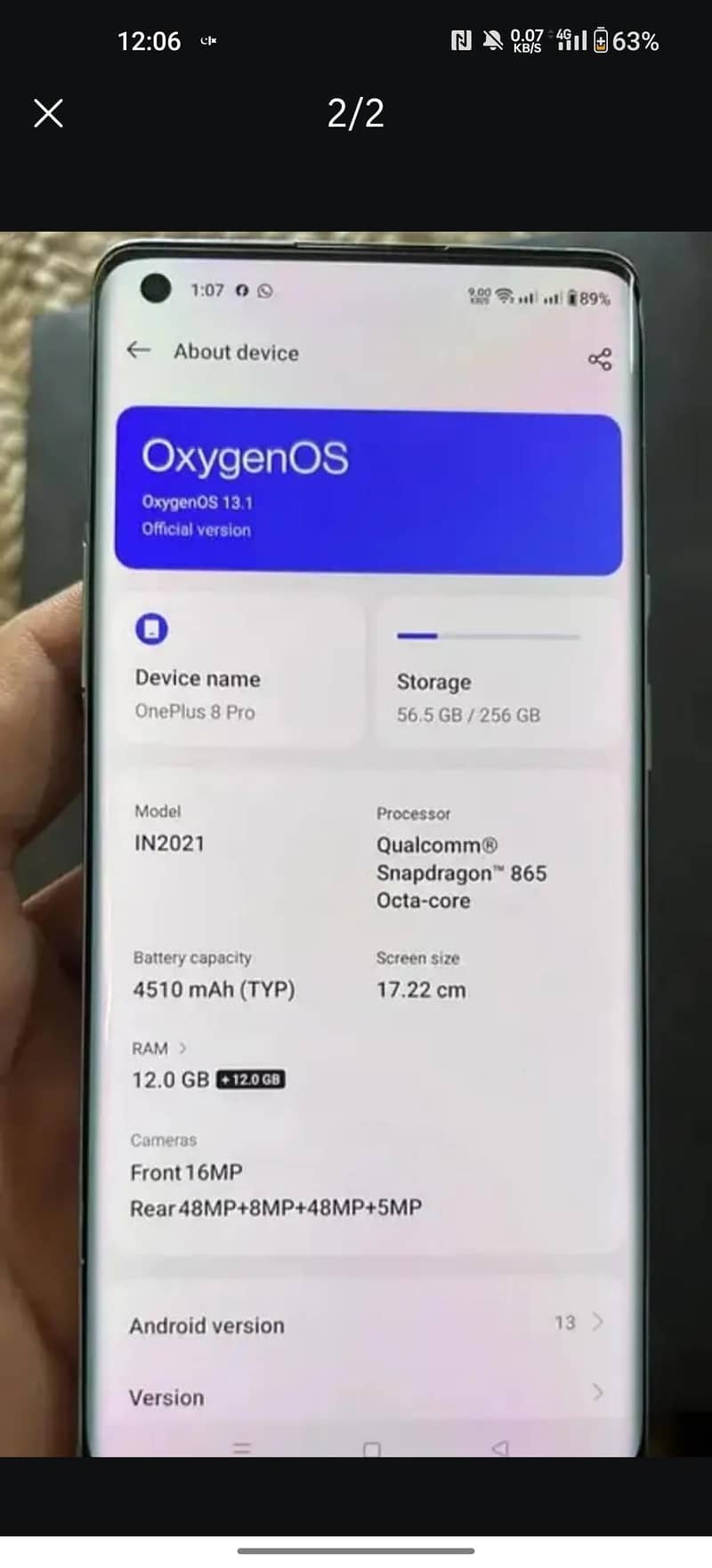 One Plus 8 Pro 0