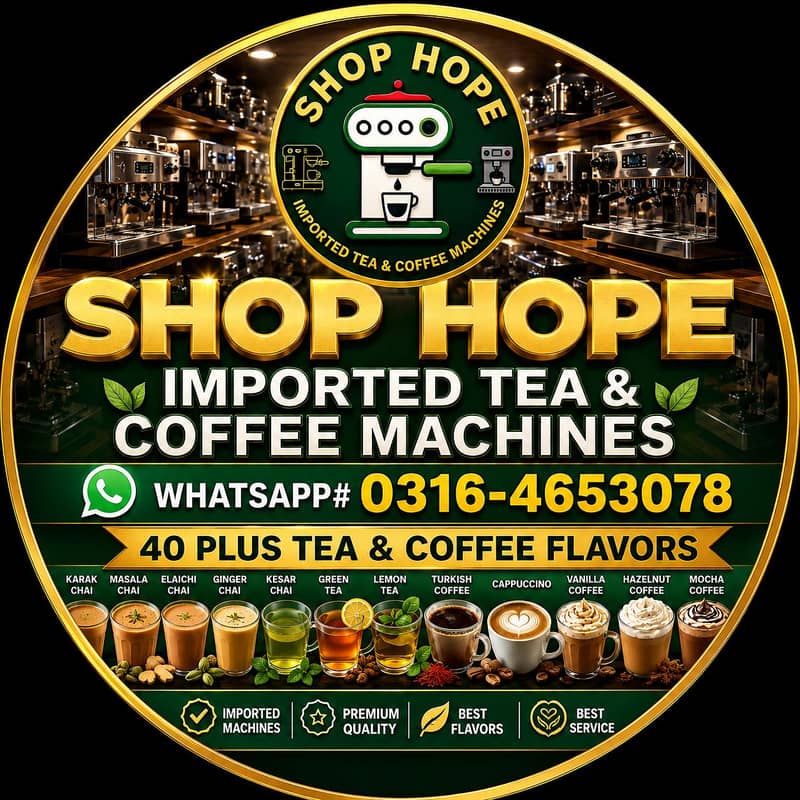 Special Discount Deal on Tea and Coffee Machines. (Free Home Delivery) 4
