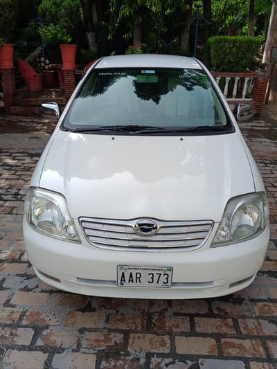 Corolla x 2001 1to1 Peshawar reg