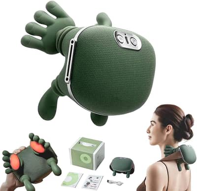 Smart Neck & Shoulder Massager With Heat Function – Rechargeable Porta