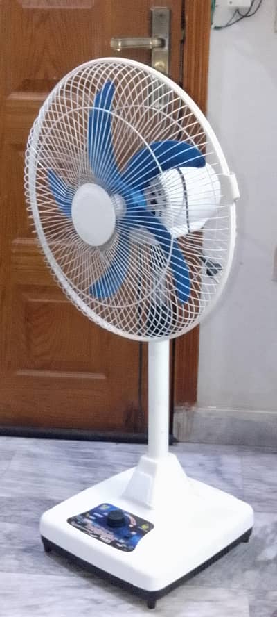 Panasonic rechargeable Fan Backup gives 2-3 hours