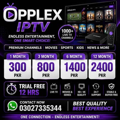Opplex iptv best price available