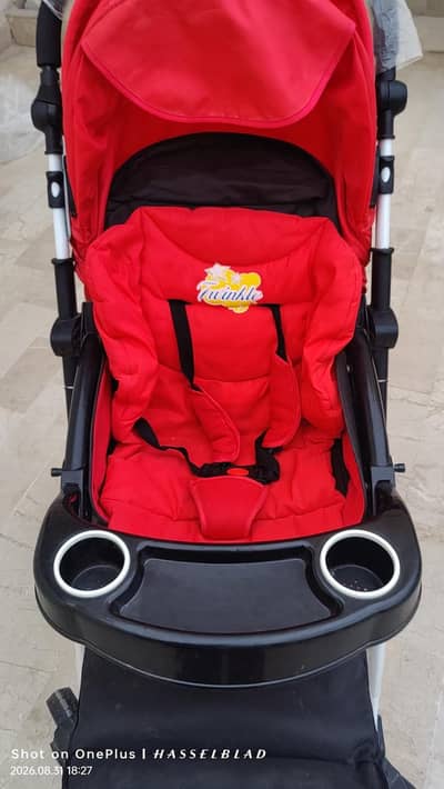 3 Position Comfortable Stroller For Babies