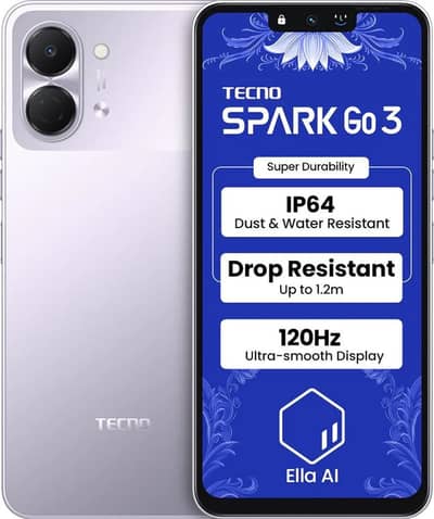 Tecno Spark Go 3 4/128 just Box opened