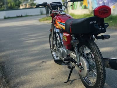 New bike 400km drive only