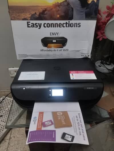 hp envy 5020all in one colour printer wifi