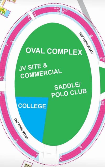 OVAL-44 COMMERCIAL PLOT FOR SALE | 4 MARLA HIGHLY LUCRATIVE AND PREMIUM INVESTMENT OPPORTUNITY IN DHA PHASE 9 PRISM OVAL COMPLEX