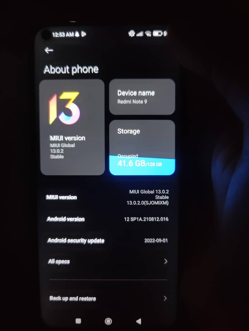 Xiaomi Redmi Note 9 2