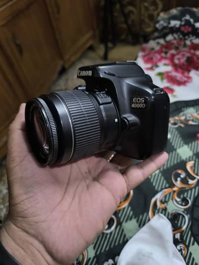 Canon 4000D with 18-55mm Lens | Neat Condition