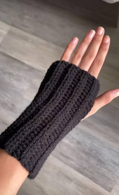 Handmade Crochet Hand Warmer