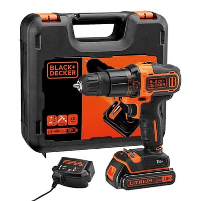 Black & Decker 18v Cordless Drill Machine