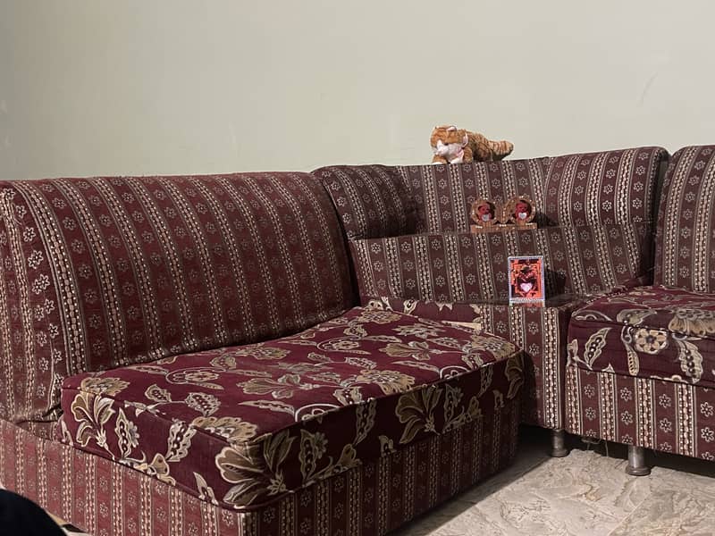 L shaped sofa set 1