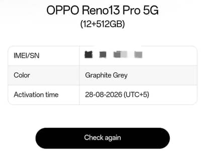 OPPO Reno13 Pro . . . Urgent Fie Sale