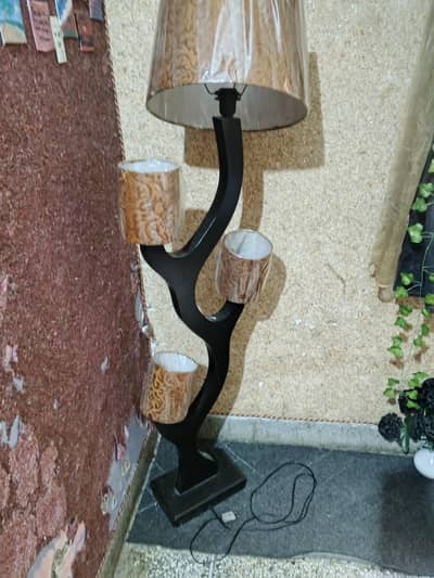 wooden lamp