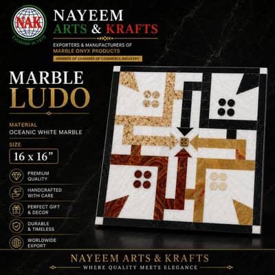 marble ludo and tictac toe