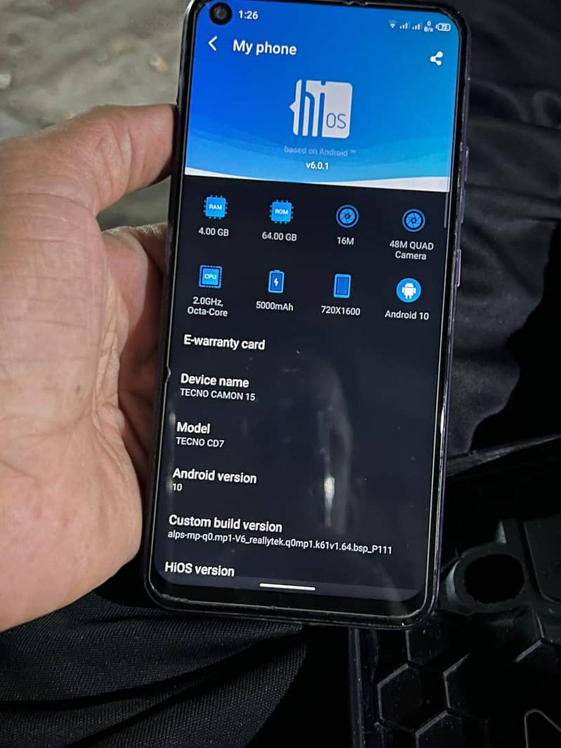Tecno CAMON 15 3