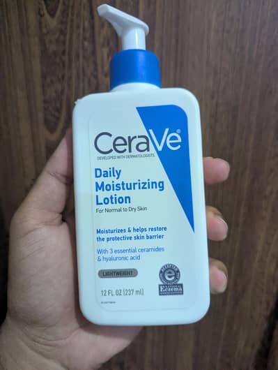 CeraVe daily moisturizer lotion